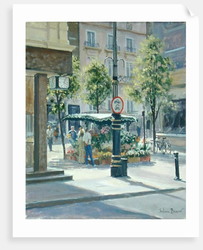 Bond Street Flowerstall by Julian Barrow