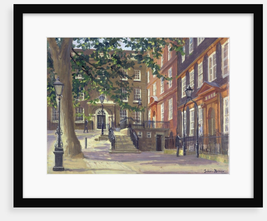 Kings Bench Walk, Inner Temple by Julian Barrow