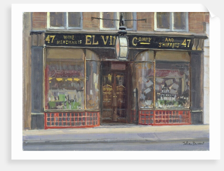 El Vino's, Fleet Street by Julian Barrow