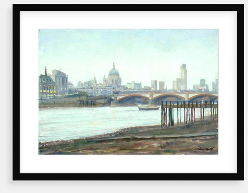 Bankside - Dusk by Julian Barrow