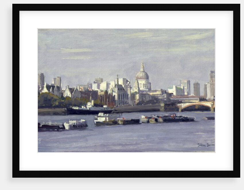 St. Paul's from Bankside by Julian Barrow