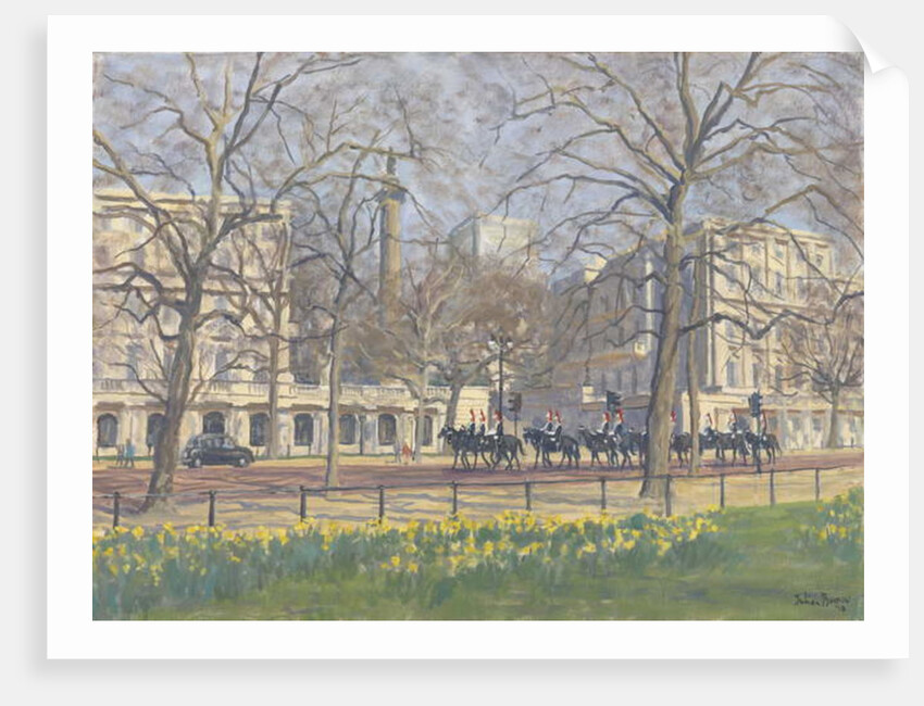 Spring Morning, The Mall, 2010 by Julian Barrow