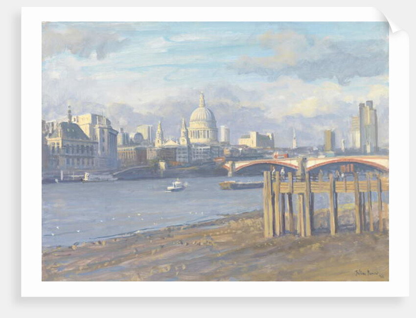 St Pauls from the South, 2010 by Julian Barrow