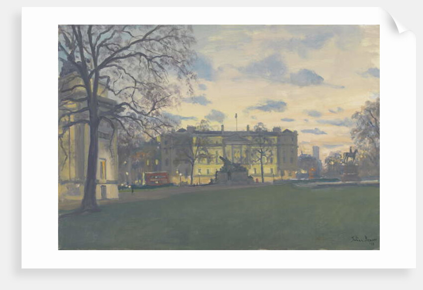 Spring Evening, Hyde Park Corner, 2010 by Julian Barrow