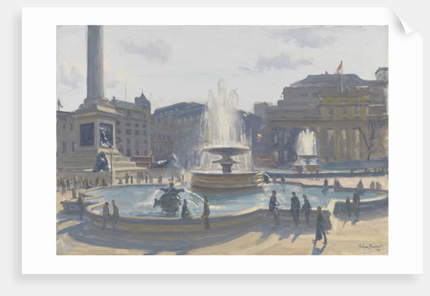 Trafalgar Square, 2010 by Julian Barrow