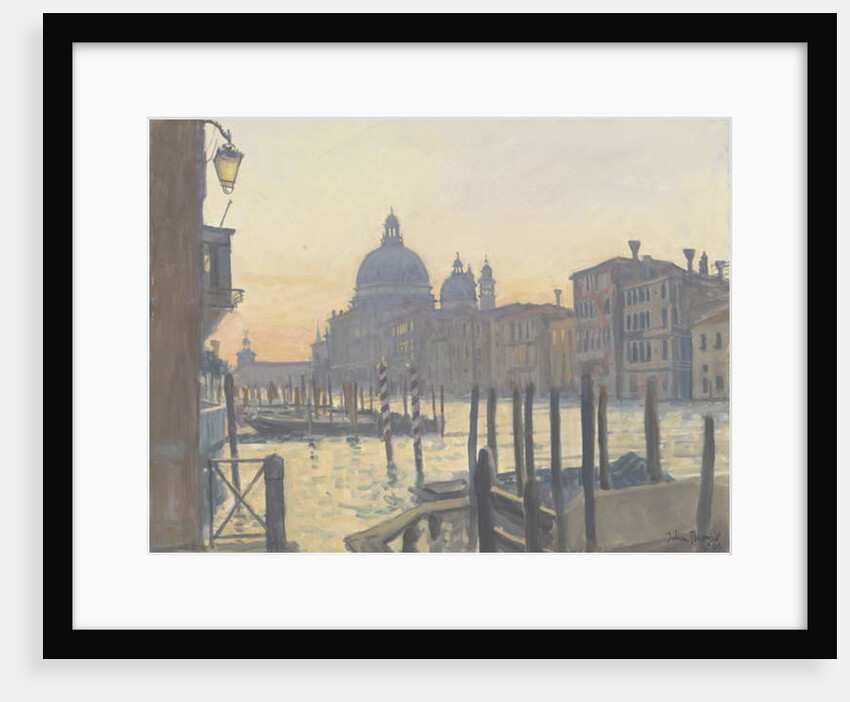 Sunrise Grand Canal, 2009 by Julian Barrow
