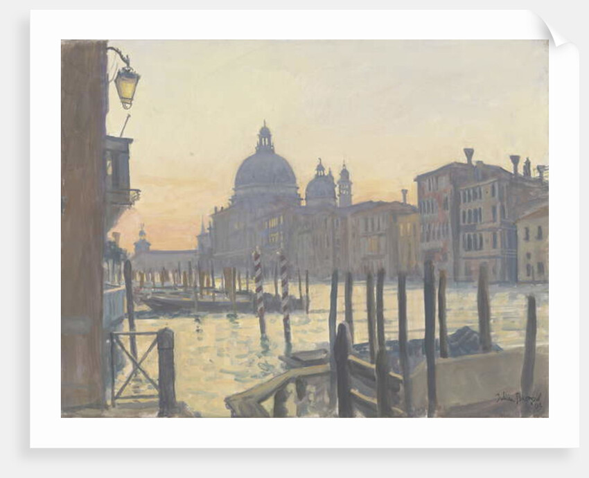Sunrise Grand Canal, 2009 by Julian Barrow