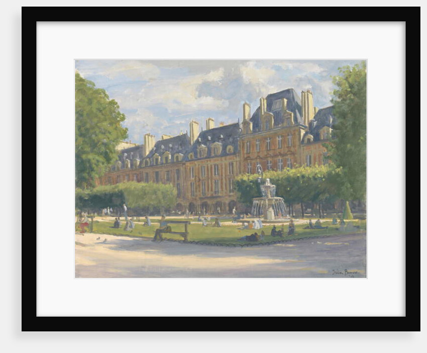 Place des Voges, 2010 by Julian Barrow