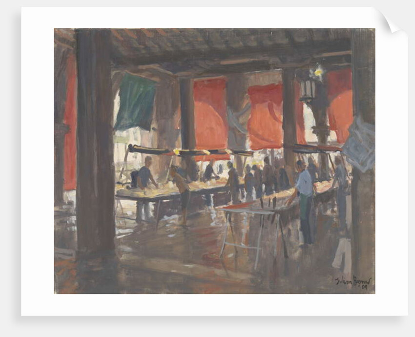 Fish Market, Venice, 2009 by Julian Barrow