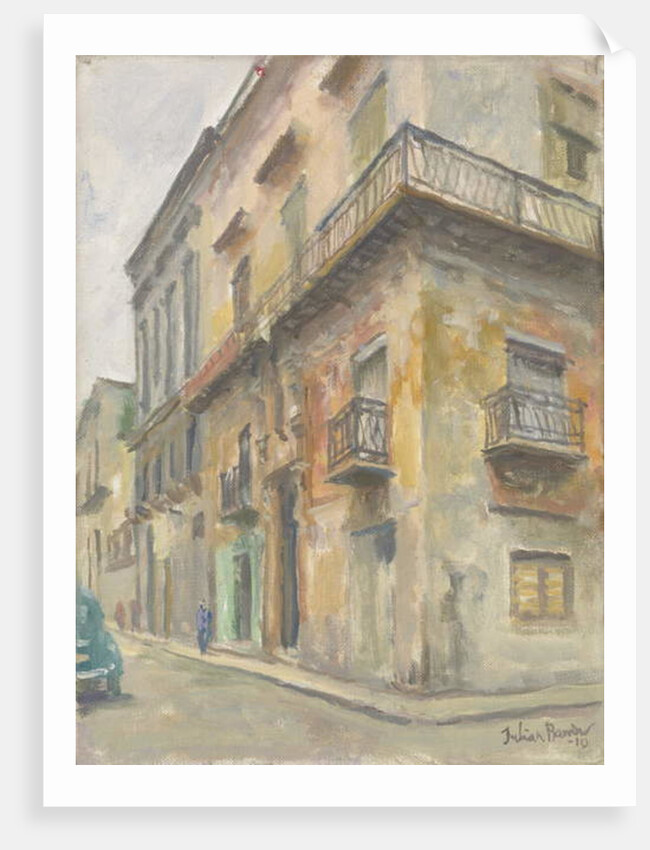 Havana Street Corner, 2010 by Julian Barrow