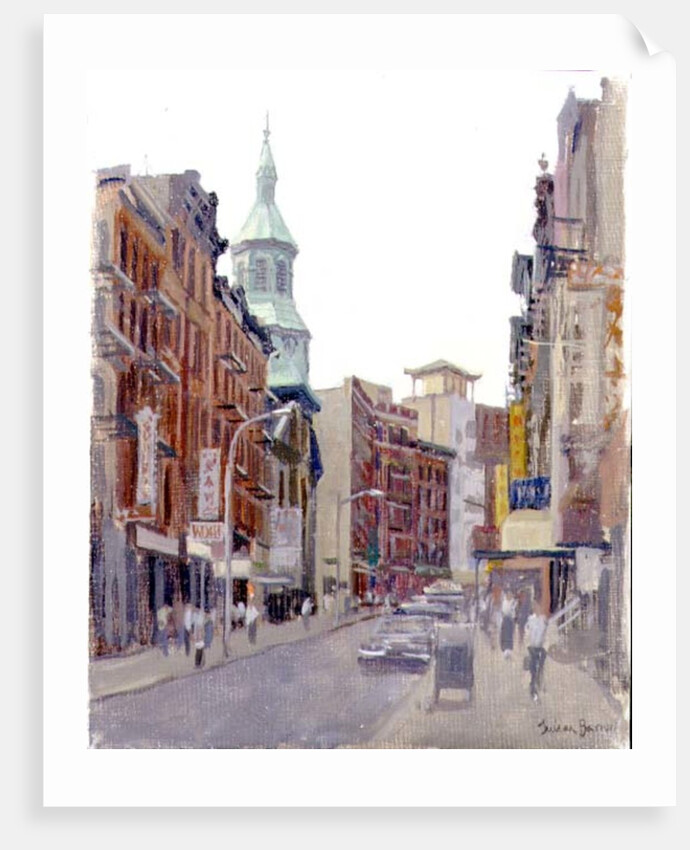 Mott Street, New York, 1997 by Julian Barrow