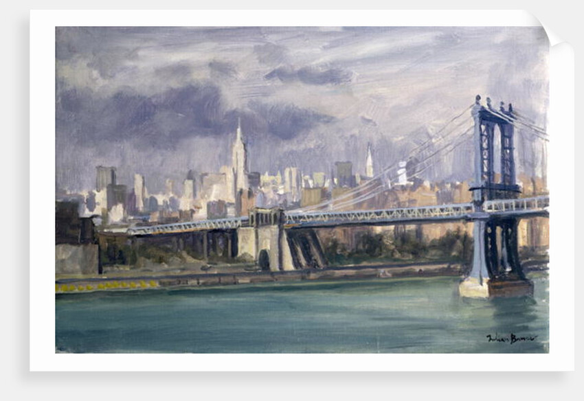 Manhattan Bridge, New York, 1996 by Julian Barrow