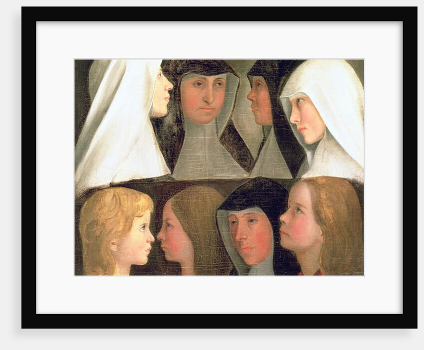 Study of Nuns and Applicants by German School