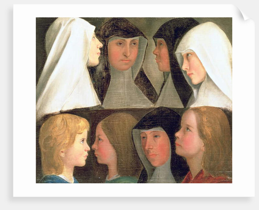 Study of Nuns and Applicants by German School