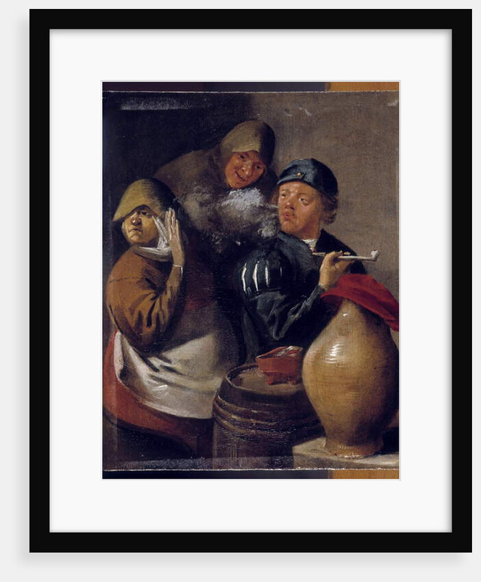 Tavern Scene, The Sense of Smell by Jan Miense Molenaer