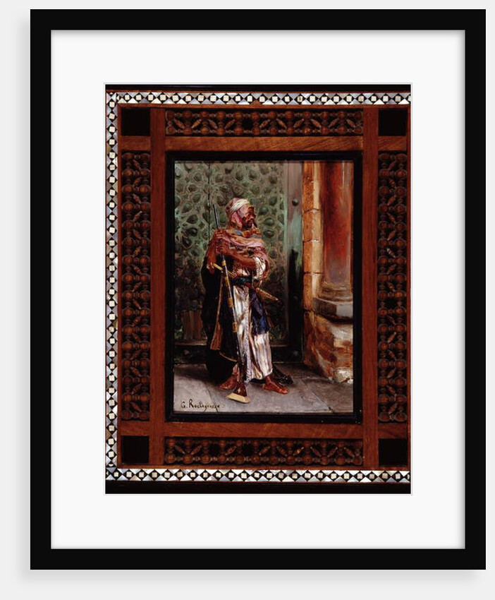 “The Keeper of the Harem” by Georges Marie Rochegrosse