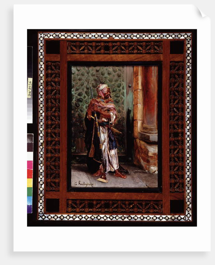 “The Keeper of the Harem” by Georges Marie Rochegrosse