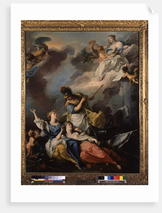 Allegory of the Peace of Vienna in 1606, 1739 by Michel Francois Dandre-Bardon