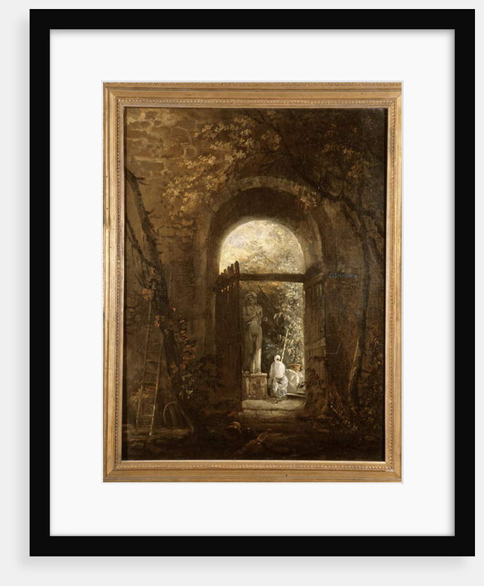 Italian Garden, 1764 by Hubert Robert