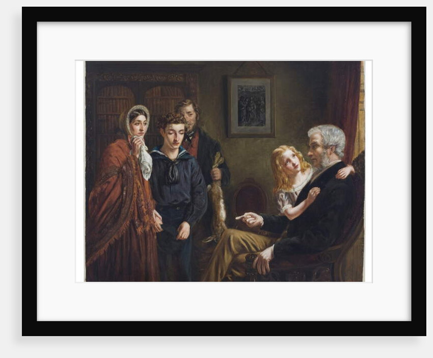 The Lion and the Mouse: 'Sweet Mercy is Nobility's True Revenge', or The Plea, 1865 by Rebecca Solomon