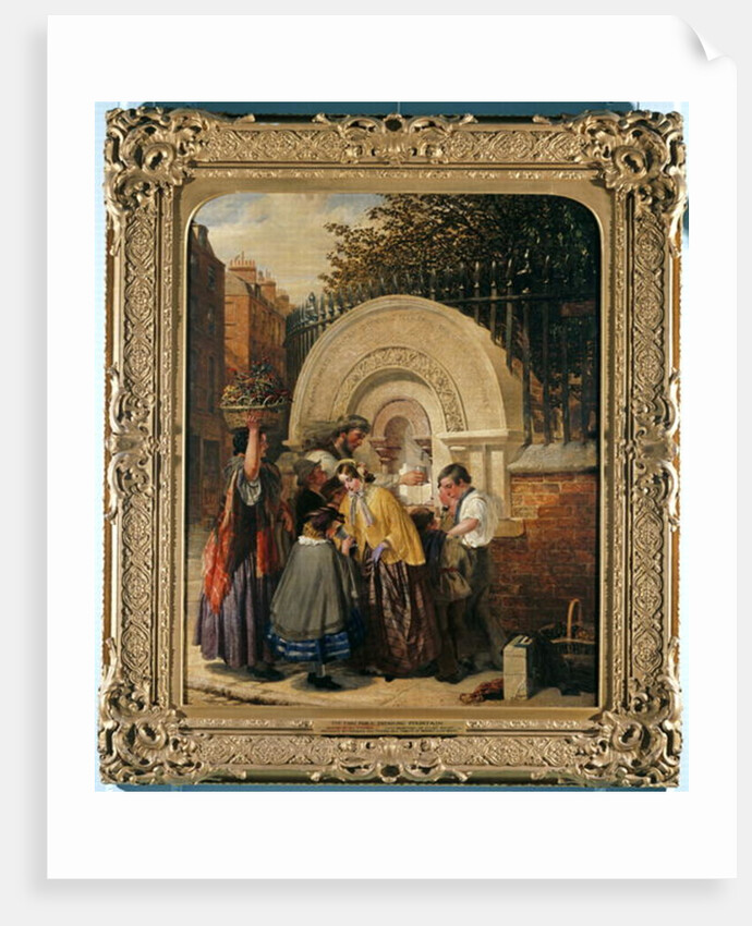 The First Public Drinking Fountain, 1859-60 by W. A. Atkinson