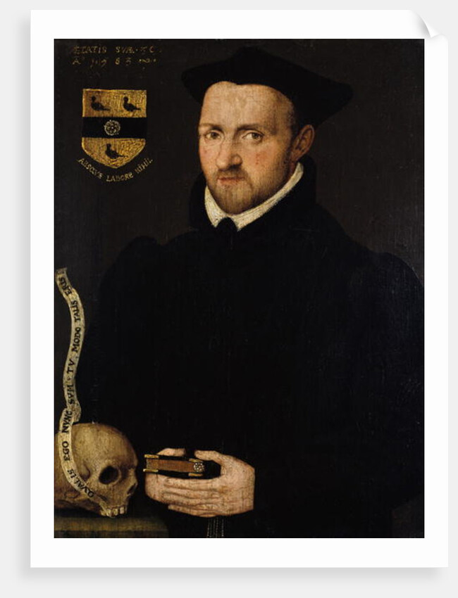 Portrait of Ralph Lumley, 1583 by Richard Stevens