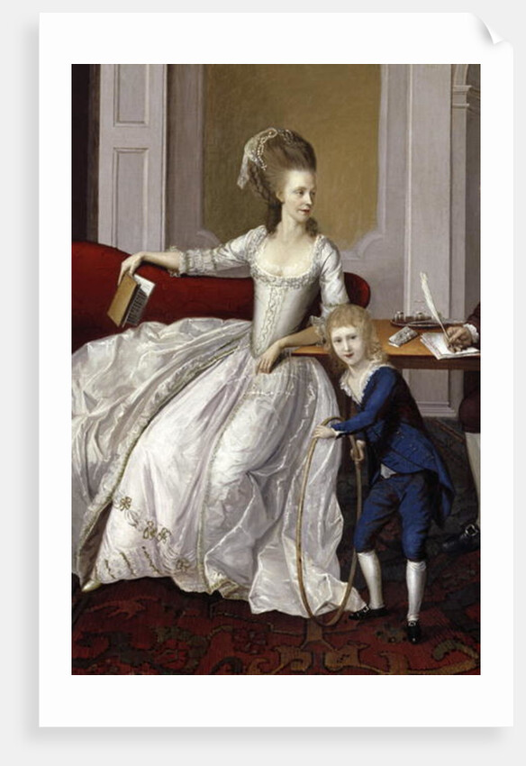 A Mother and Child, c.1780 by English School