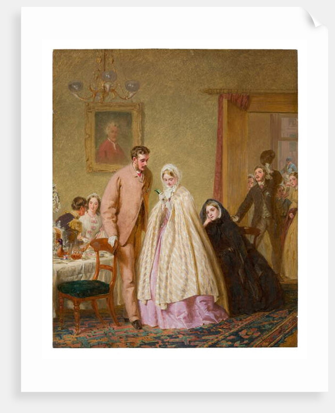 The Wedding Breakfast, 1862 by George Elgar Hicks