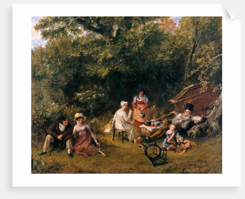 Londoners Gypsying, 1820 by Charles Robert Leslie