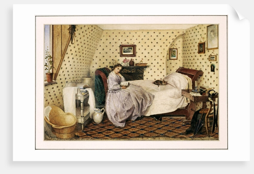 The Governess, 1861 by Alice Squire