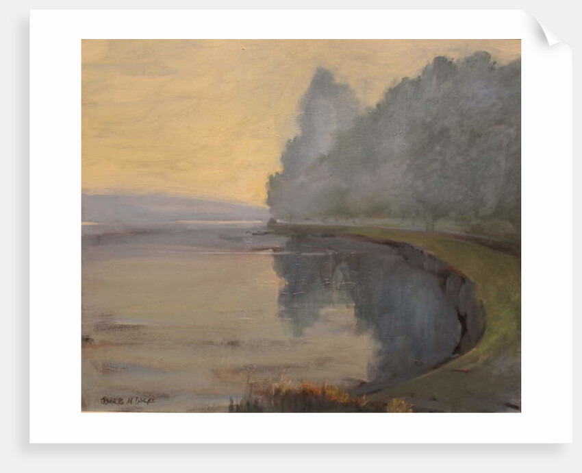 Batson Creek Salcombe, early morning, 2016 by Jennifer Wright