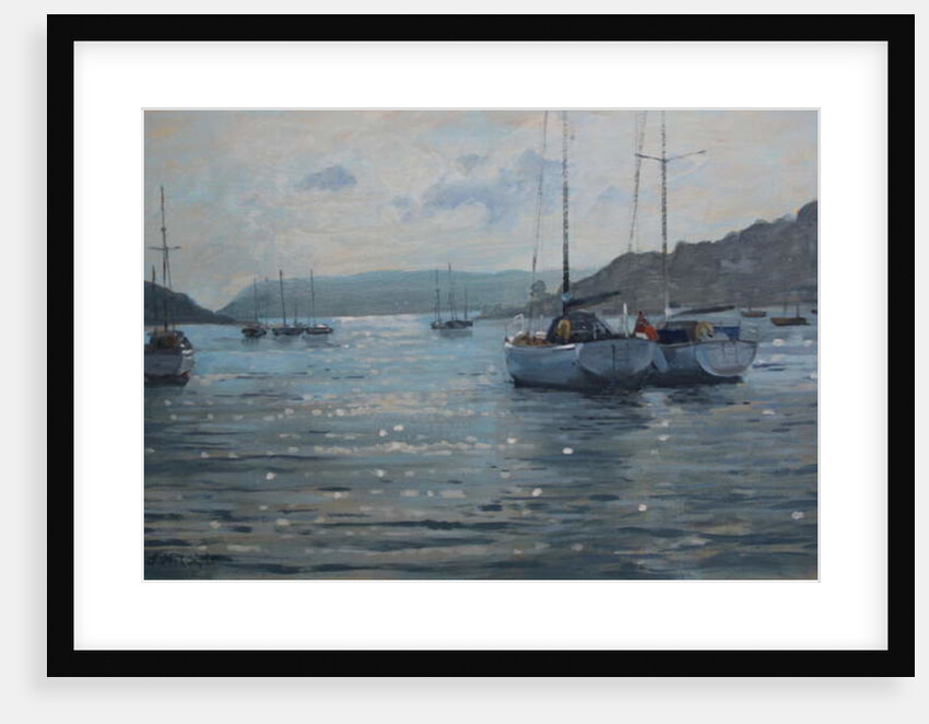 Evening Light, Salcombe by Jennifer Wright