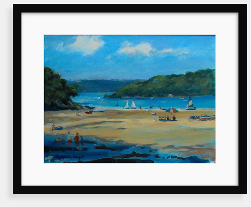 Salcombe Mill Bay by Jennifer Wright