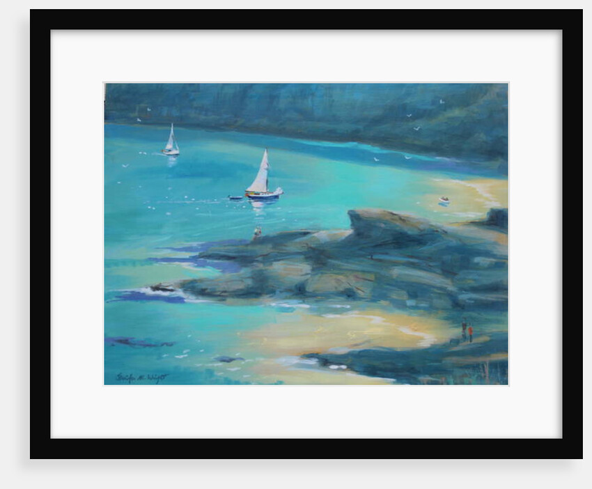 Salcombe Starehole Bay by Jennifer Wright