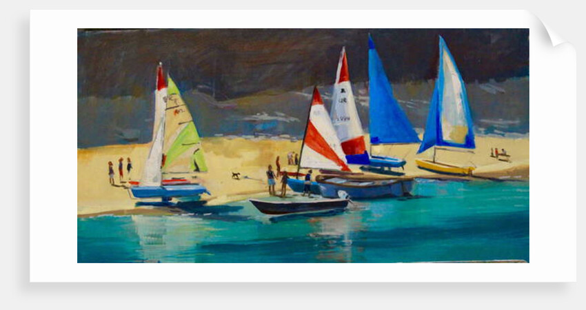 Salcombe Smalls Cove Dinghies by Jennifer Wright