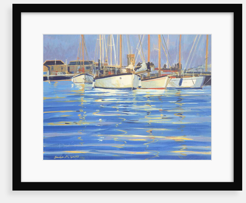 Isle of Wight Old Gaffers, 2000 by Jennifer Wright