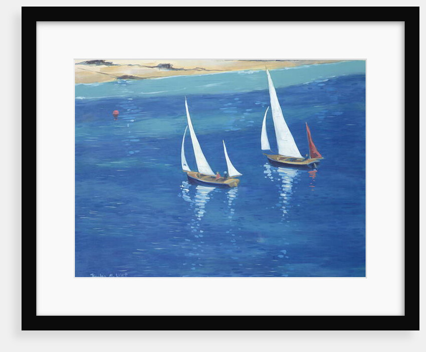 Salcombe - Racing Yawls, 2000 by Jennifer Wright