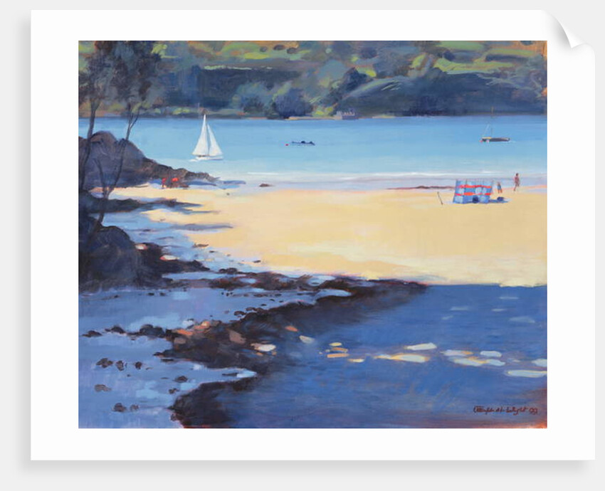 Millbay, Salcombe, 1998 by Jennifer Wright
