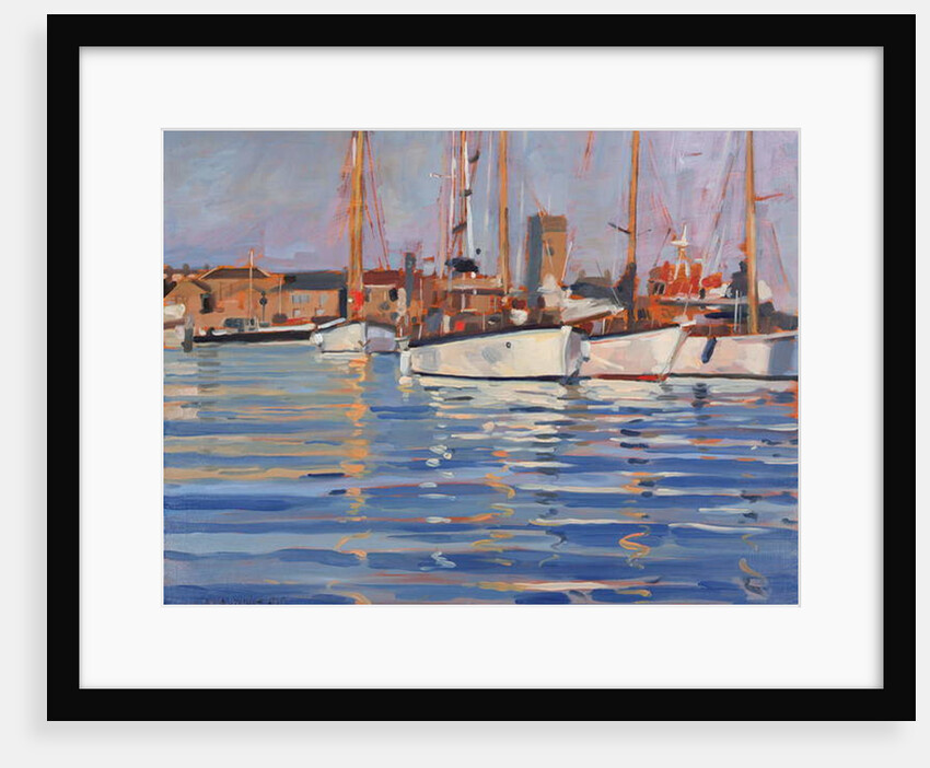 Isle of Wight - Old Gaffers, 2000 by Jennifer Wright