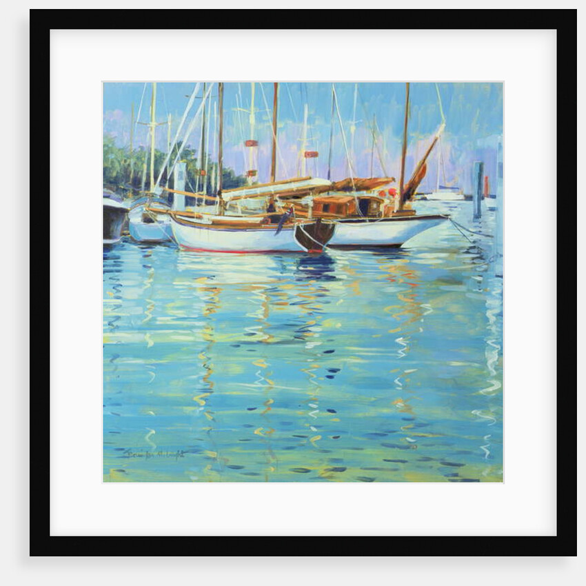 Yarmouth, Old Gaffers, 2000 by Jennifer Wright