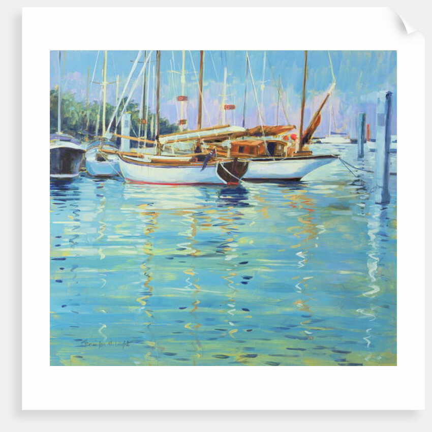 Yarmouth, Old Gaffers, 2000 by Jennifer Wright