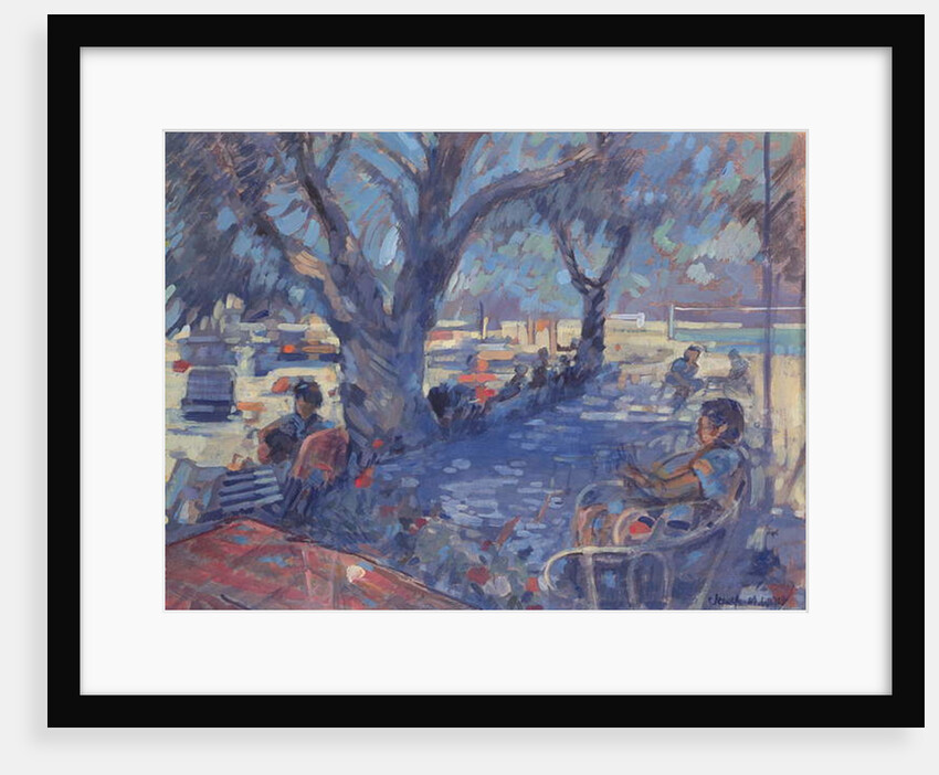Lemnos Beach Bar, 1987 by Jennifer Wright