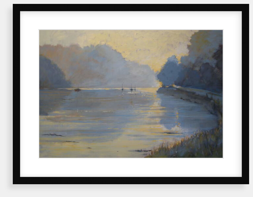 The Creek, Autumn by Jennifer Wright