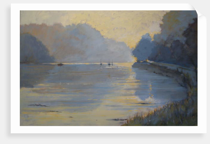 The Creek, Autumn by Jennifer Wright