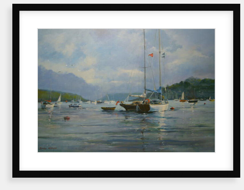 Salcombe - Before the Storm, 2013 by Jennifer Wright