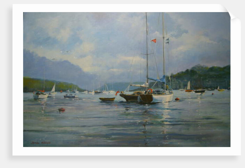 Salcombe - Before the Storm, 2013 by Jennifer Wright