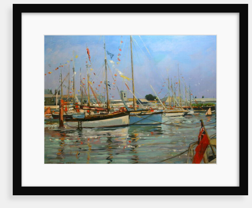 Old Gaffers, Yarmouth, Isle of Wight, 2011 by Jennifer Wright