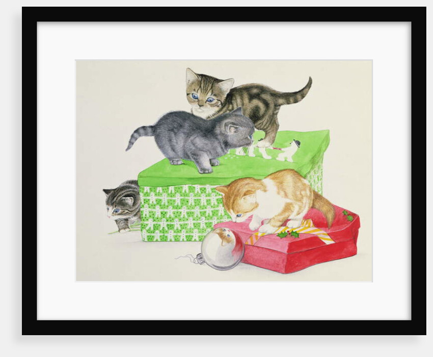 Four Kittens by Joan Freestone