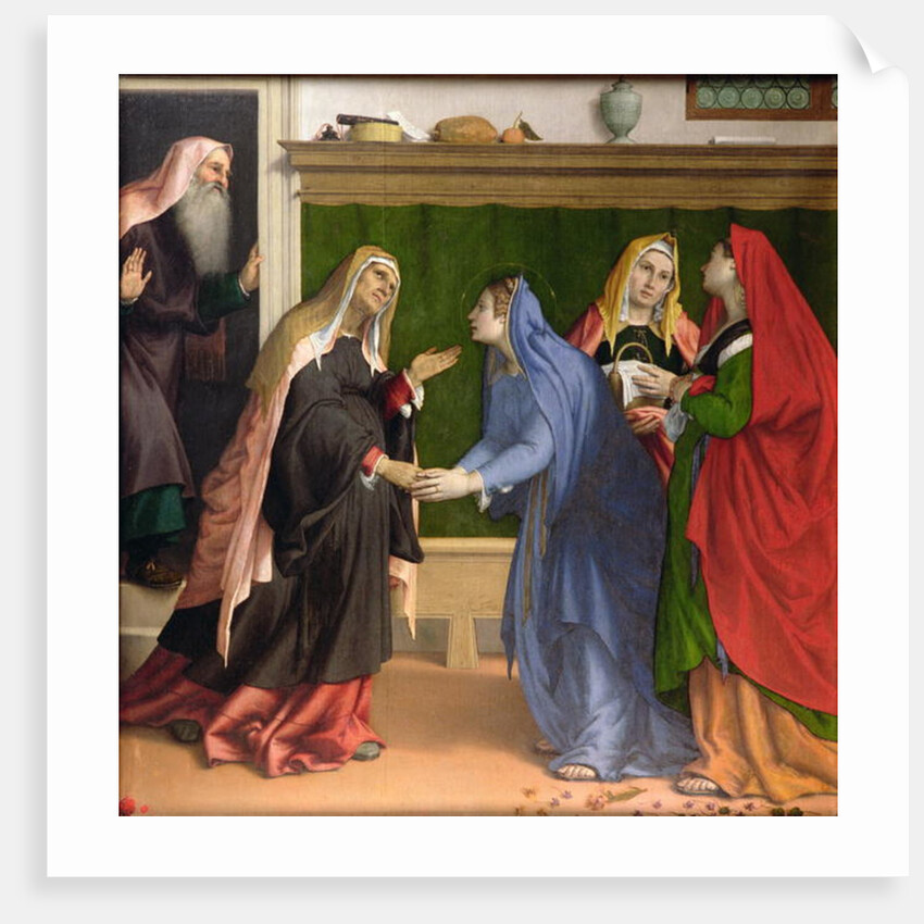 The Visitation, c.1530-35 by Lorenzo Lotto