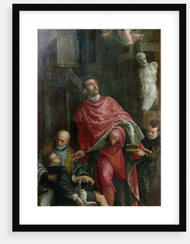 St. Pantaleone healing a child, 1587 by Veronese